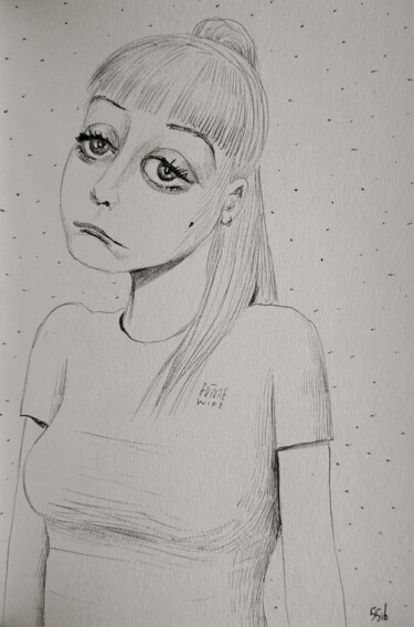 "Sketchy figures - 8…" başlıklı Resim Milto Sideris tarafından, Orijinal sanat, Tükenmez kalem