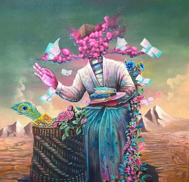 绘画 标题为“Blessed Remnants” 由Nomo N, 原创艺术品, 丙烯