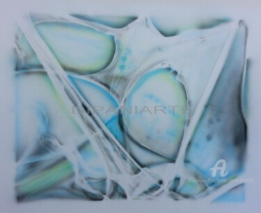 Pittura intitolato "Senza titolo c6" da Basilio Dipani, Opera d'arte originale, Aerografo