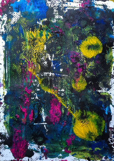 Peinture intitulée "Because" par Isa-Isarielle, Œuvre d'art originale, Acrylique