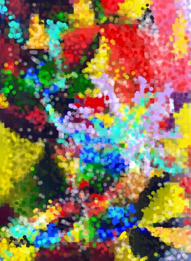 数字艺术 标题为“Les couleurs estiva…” 由Mélanie Cavalec, 原创艺术品, 2D数字工作