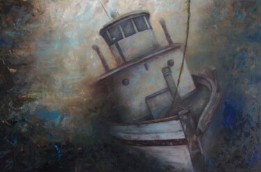 Quo Vadis Peinture intitulée "Quo Vadis" par Sonya Kertész, Œuvre d'art originale, Huile Monté sur Châssis en bois