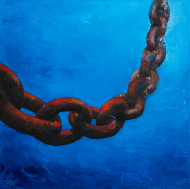 3 minutes Peinture intitulée "3 minutes" par Sonya Kertész, Œuvre d'art originale, Huile Monté sur Châssis en bois