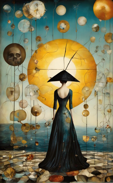 数字艺术 标题为“Dream Journey_211908” 由Frederic Racaud, 原创艺术品, AI生成的图像