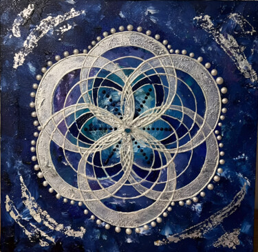 绘画 标题为“SEED OF LIFE, SACRE…” 由Nadezhda Dvornikova, 原创艺术品, 丙烯