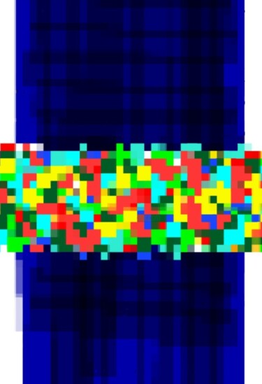 Arts numériques intitulée "Bracelet électroniq…" par Mélanie Cavalec, Œuvre d'art originale, Travail numérique 2D