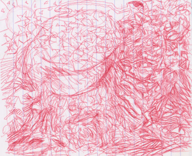 Disegno intitolato "sous le soleil de c…" da Frédéric Avez, Opera d'arte originale, Biro