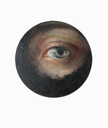"The Facescapes 29" 绘画 标题为“"The Facescapes 29"” 由Marina Shavyrina-Shkoliar, 原创艺术品, 油 安装在纸板上