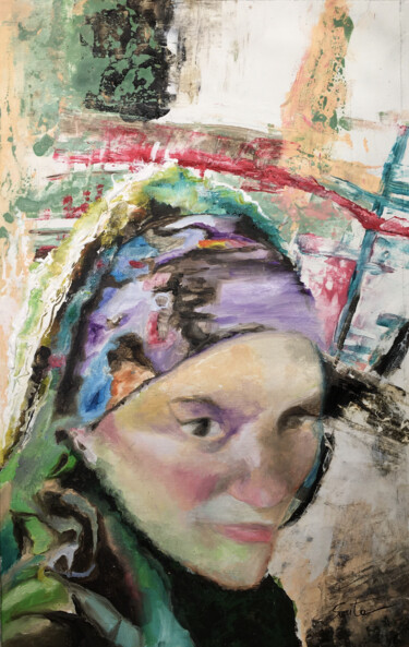 Today I feel free. Today I need to live my life Painting titled "Today I feel free.…" by Sarita Nanni, Original Artwork, Oil