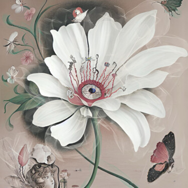 数字艺术 标题为“Fragrant Whirlwind2” 由Sofia Markina, 原创艺术品, 数字油画
