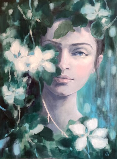 绘画 标题为“There was an apple…” 由Alyona Masterkova, 原创艺术品, 油