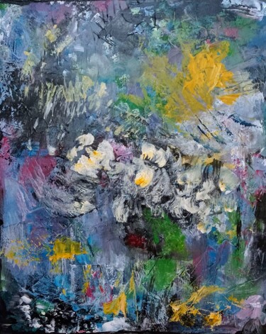 "Printemps japonais" başlıklı Tablo Alyssa Pasquier tarafından, Orijinal sanat, Akrilik Ahşap Sedye çerçevesi üzerine monte…