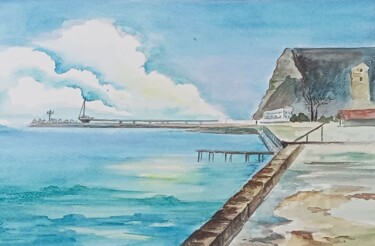 绘画 标题为“Kavarna Bulgaria-2” 由Iryna Tyschenko, 原创艺术品, 水彩