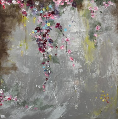 Peinture intitulée "Delia" par Magali Dubourg, Œuvre d'art originale, Acrylique Monté sur Châssis en bois