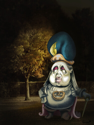 Arte digitale intitolato "Pissed off confecti…" da Roman, Opera d'arte originale, Lavoro digitale 2D