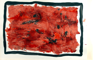 Painting titled "Sans titre 1" by Catherine Hélie, Original Artwork, Acrylic
