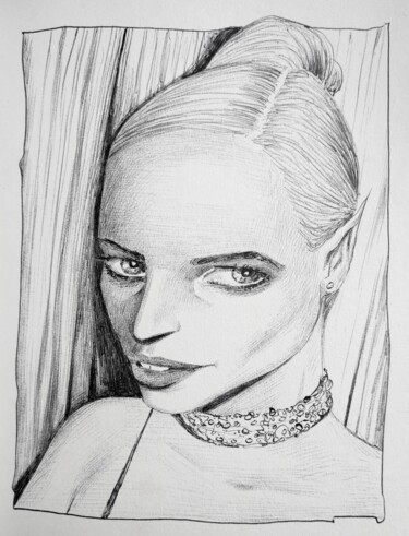 Рисунок под названием "Sketchbook 2015 - L…" - Milto Sideris, Подлинное произведение искусства, Шариковая ручка