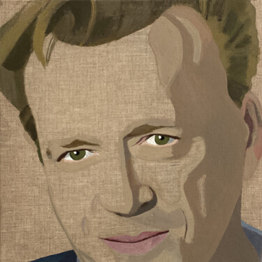 Peinture intitulée "Jean-François 1" par Clara Ramirez Katz, Œuvre d'art originale, Huile Monté sur Châssis en bois