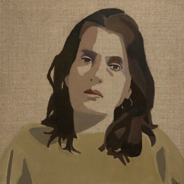 Peinture intitulée "Marie-Christine" par Clara Ramirez Katz, Œuvre d'art originale, Huile Monté sur Châssis en bois
