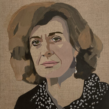 Peinture intitulée "Claire" par Clara Ramirez Katz, Œuvre d'art originale, Huile Monté sur Châssis en bois