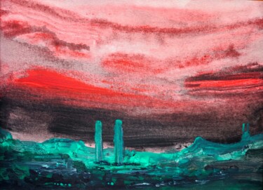 "Impressions of imag…" başlıklı Tablo Milto Sideris tarafından, Orijinal sanat, Akrilik