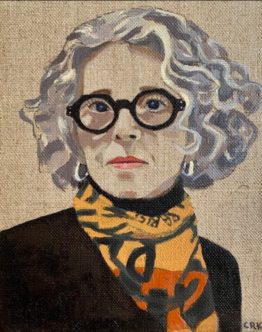 Elisabetta Peinture intitulée "Elisabetta" par Clara Ramirez Katz, Œuvre d'art originale, Huile Monté sur Châssis en bois