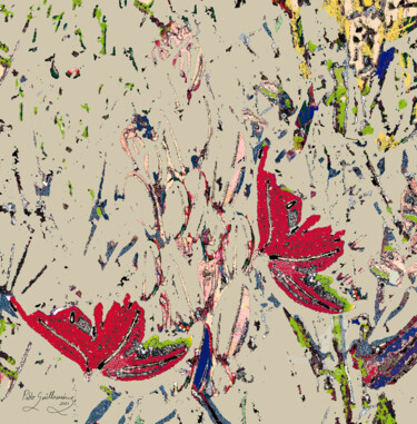 Fotografía titulada "Dried Flowers-2" por Pablo Guillamon, Obra de arte original, Fotografía digital