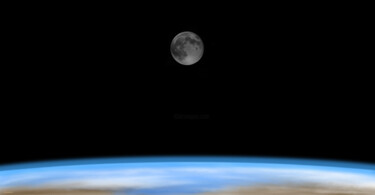 数字艺术 标题为“LA LUNA, LA TIERRA” 由Damián Fadrique, 原创艺术品, 数字油画