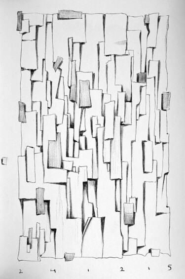 Σχέδιο με τίτλο "Sketchbook 2015 - S…" από Milto Sideris, Αυθεντικά έργα τέχνης, Στυλό