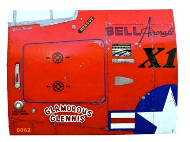 Peinture intitulée "BELL X1" par Jerome Chauvin (JICE), Œuvre d'art originale, Huile Monté sur artwork_cat.
