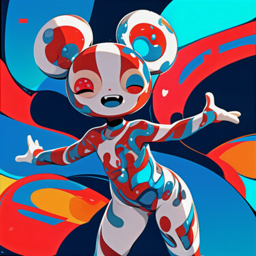 数字艺术 标题为“"Joy Capsule" — Urb…” 由Miroslava Kettounen, 原创艺术品, 2D数字工作