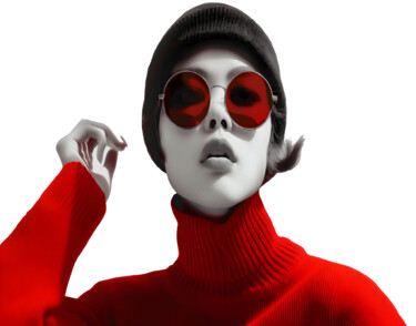 数字艺术 标题为“Lily” 由Xavier Koski, 原创艺术品, AI生成的图像