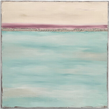 Peinture intitulée "Secret Oasis" par Sabina D'Antonio, Œuvre d'art originale, Acrylique Monté sur Châssis en bois