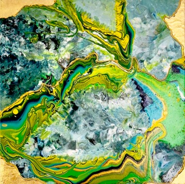EVERGLADES "EVERGLADES" başlıklı Tablo Nathalie Dantec tarafından, Orijinal sanat, Akrilik Ahşap Sedye çerçevesi üzerine monte edilmiş