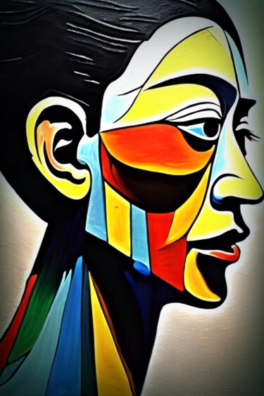 Schilderij getiteld "Caravanianna" door Georgii Stepanov, Origineel Kunstwerk, Olie
