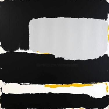 Chromatic Silence: Abstract Print 数字艺术 标题为“Chromatic Silence:…” 由Alessandro Butera, 原创艺术品, 数字油画