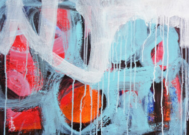 The Gems Inside of You Peinture intitulée "The Gems Inside of…" par Misako Chida, Œuvre d'art originale, Acrylique