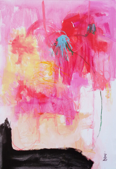 Feeling Mellow Peinture intitulée "Feeling Mellow" par Misako Chida, Œuvre d'art originale, Acrylique