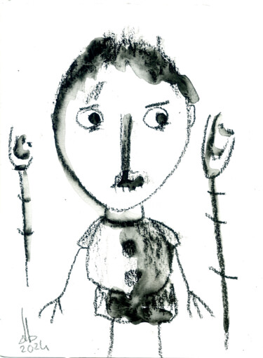Peinture intitulée "559" par Anaïsberg, Œuvre d'art originale, Aquarelle