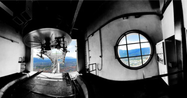 "Vertige" başlıklı Fotoğraf Ambre Art tarafından, Orijinal sanat, Fotoşoplu fotoğrafçılık Metal üzerine monte edilmiş