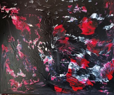 Peinture intitulée "N°130 Sombritude" par Joelle Girard, Œuvre d'art originale, Acrylique Monté sur Châssis en bois