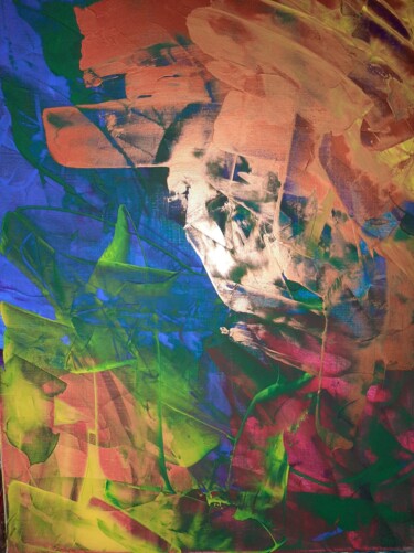 Malerei mit dem Titel "UNENDLICHKEIT" von Edith Stütz, Original-Kunstwerk, Acryl