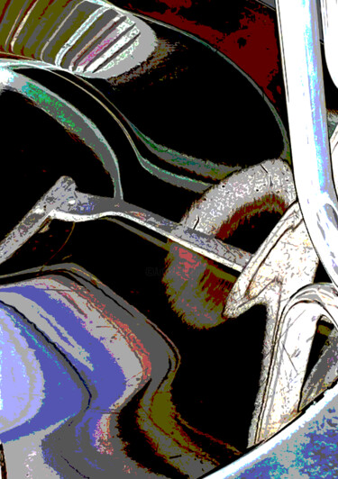 Photographie intitulée "TANGLED FORMS" par John Stanley, Œuvre d'art originale, Photographie numérique