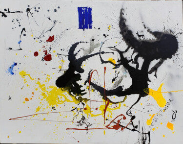 Painting titled "A step at a time" by Lucas Olaolu Olugbenga, Original Artwork, Acrylic