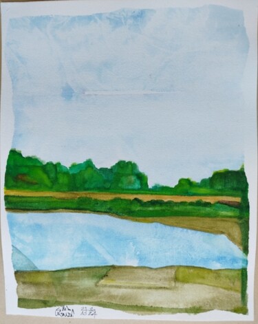Pintura titulada "Plain Tales From th…" por Gilles Konop, Obra de arte original, Acuarela