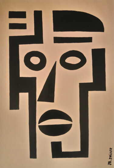 Peinture intitulée "Aya" par Philippe Dailler, Œuvre d'art originale, Acrylique