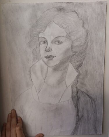 "Pencil copy of port…" başlıklı Resim Vidoitepaintings tarafından, Orijinal sanat, Kalem