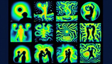 Digital Arts titled "THERMOGRAPHY 008" by Karavix, Original Artwork, AI generated image