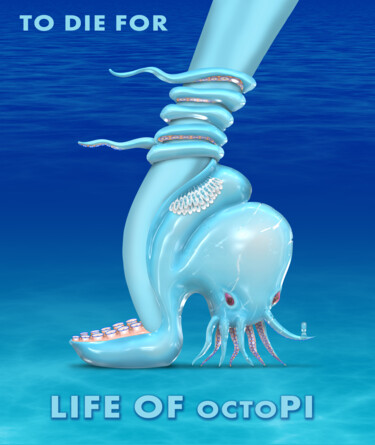 数字艺术 标题为“Life of octoPI (To…” 由Ouraniart, 原创艺术品, 数字油画
