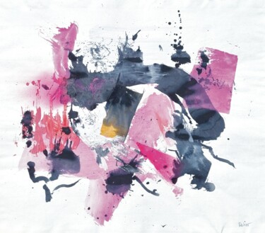 Schilderij getiteld "K0070" door Renato Giorgio, Origineel Kunstwerk, Acryl